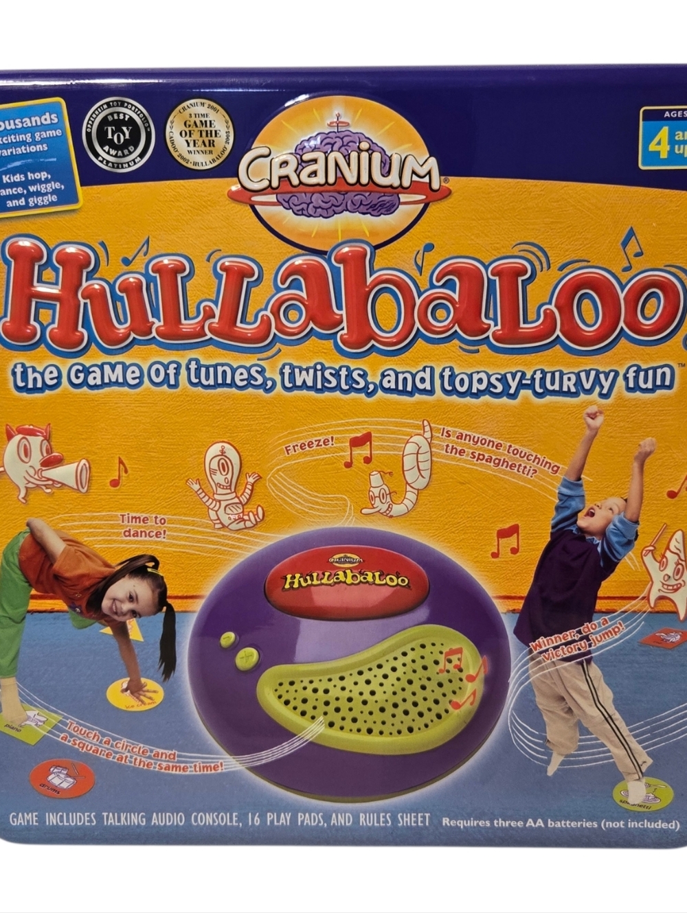 2004 Cranium Hullabaloo Game in Tin **COMPLETE w/Photocopied Instructions**